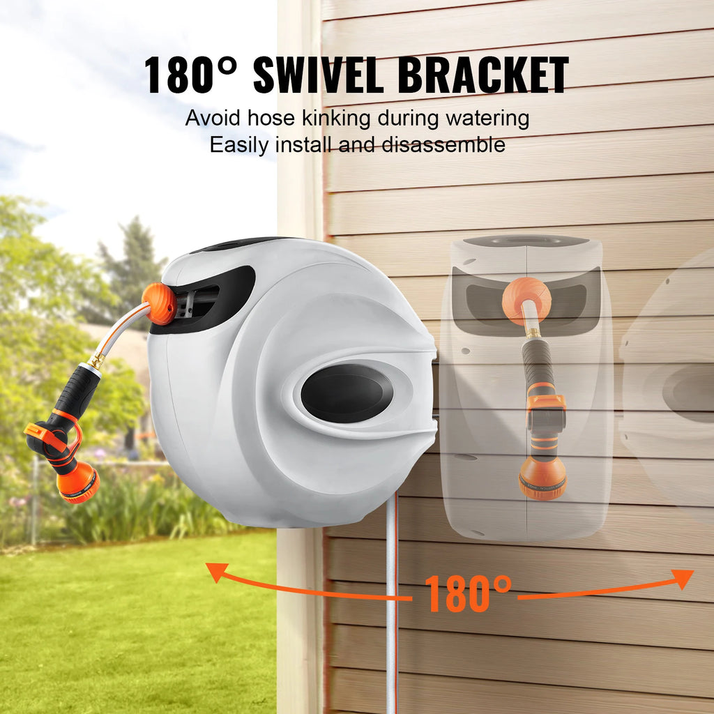 Carretel de Mangueira Retrátil