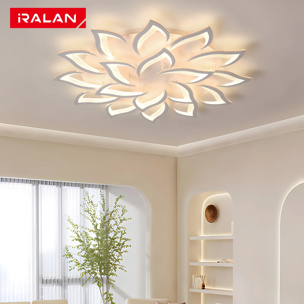 Lustre de teto LED de luxo