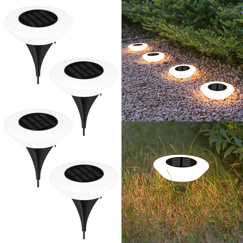 Luminárias Solares de Chão