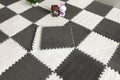 Tapete infantil de pelúcia macia