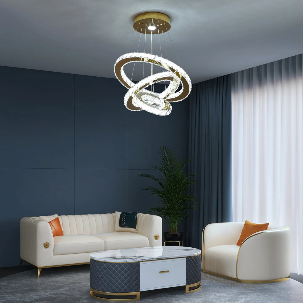 Lustre de cristal frances de luxo