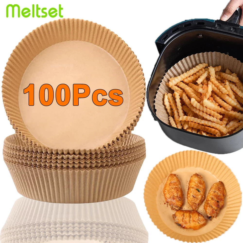 Papéis de cozimento antiaderentes Airfryer