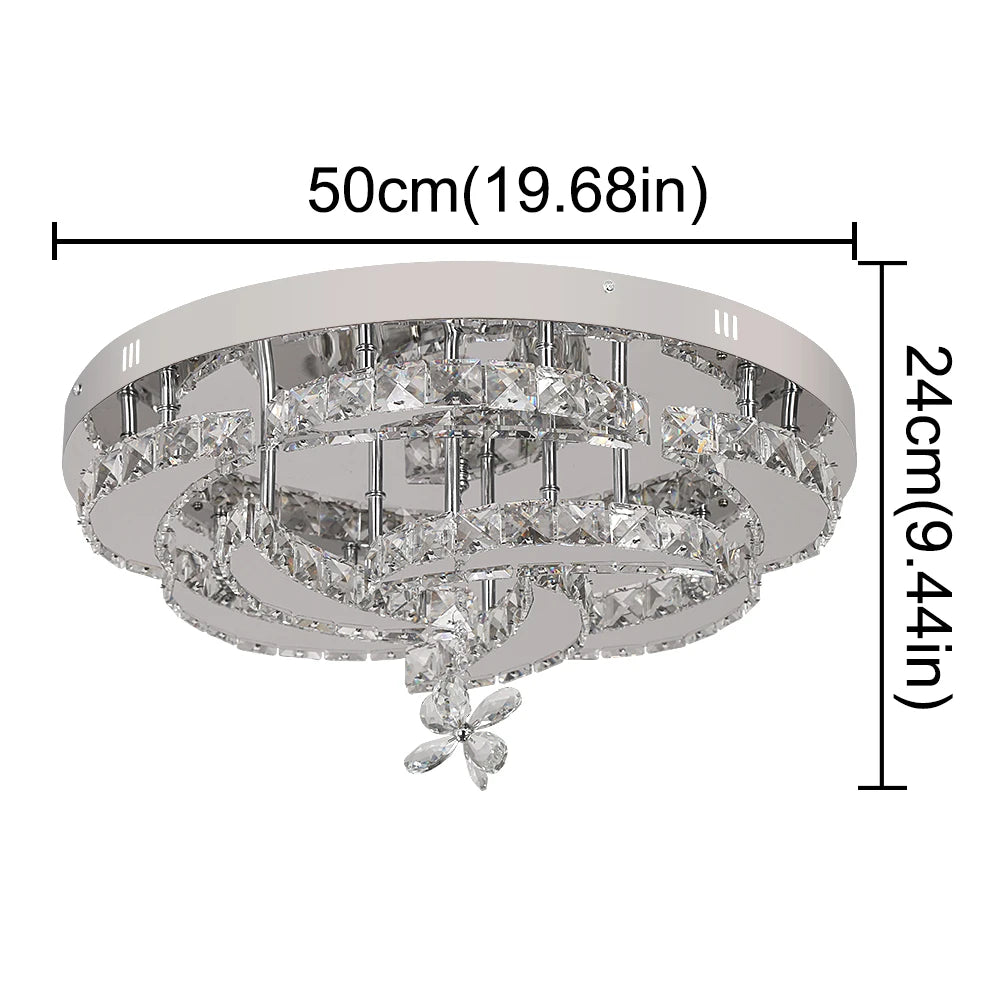 Lustre de cristal de luxo VETRULUS