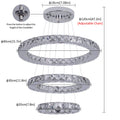 Lustre de cristal frances de luxo