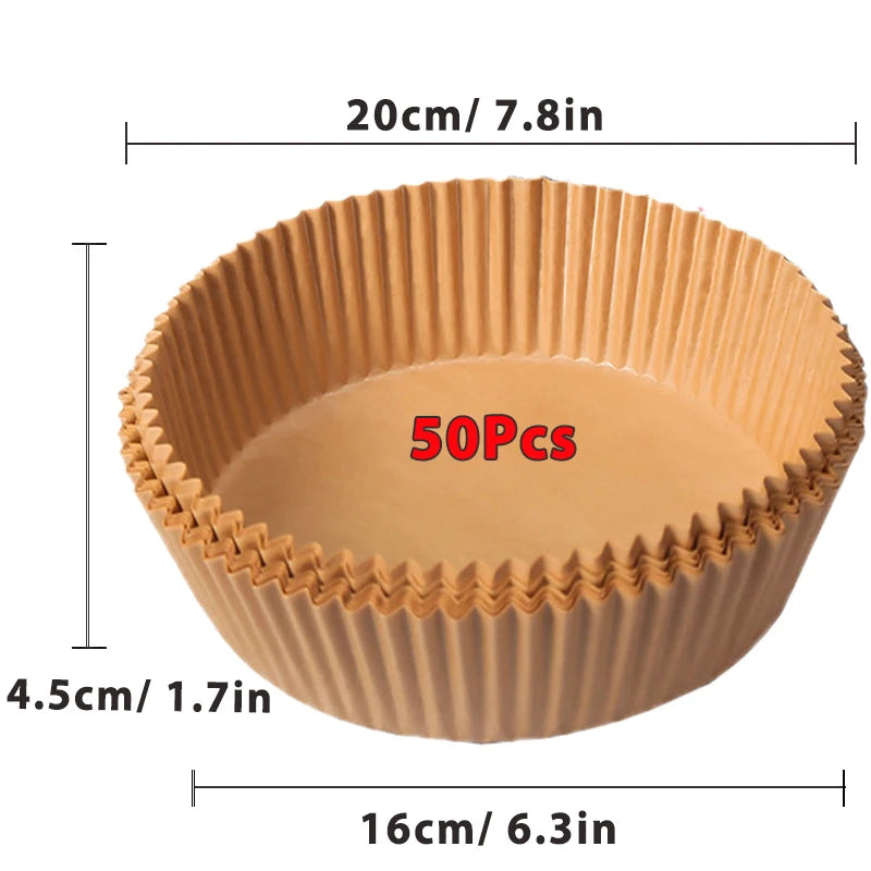 Papéis de cozimento antiaderentes Airfryer