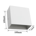 Luminarias de parede LED 6W modernas para interiores