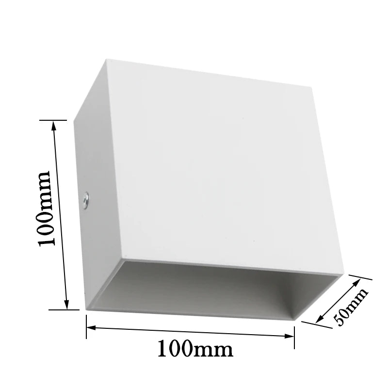 Luminarias de parede LED 6W modernas para interiores