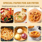 Papéis de cozimento antiaderentes Airfryer