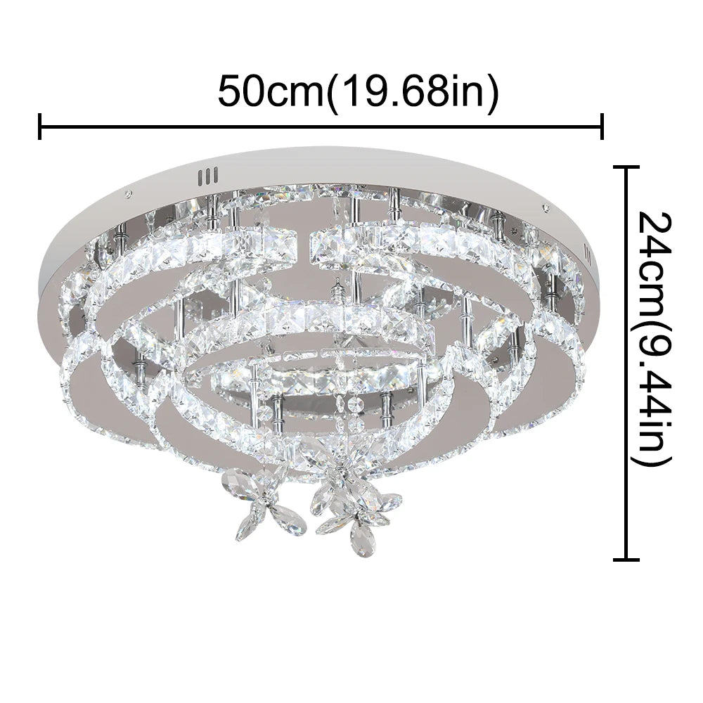 Lustre de cristal de luxo VETRULUS
